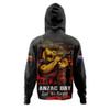 Brisbane Broncos Hoodie Anzac Day Rising Dawn Ceremony Lest We Forget Courage