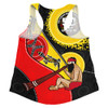 Indigenous Australian Aboriginal Women Racerback Singlet NAIDOC Week 50 Years Of Deadly Dreamtime Story
