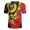 Indigenous Australian Aboriginal Rugby Jersey NAIDOC Week 50 Years Of Deadly Dreamtime Story