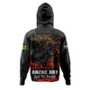 Penrith Panthers Hoodie Anzac Day Rising Dawn Ceremony Lest We Forget Courage