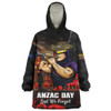 Melbourne Storm Snug Hoodie Anzac Day Rising Dawn Ceremony Lest We Forget Courage
