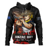 North Queensland Cowboys Hoodie Anzac Day Rising Dawn Ceremony Lest We Forget Courage