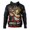 North Queensland Cowboys Hoodie Anzac Day Rising Dawn Ceremony Lest We Forget Courage