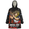 North Queensland Cowboys Snug Hoodie Anzac Day Rising Dawn Ceremony Lest We Forget Courage