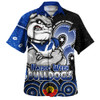 Canterbury-Bankstown Bulldogs Hawaiian Shirt NAIDOC Week 50 Years Of Deadly Indigenous Pattern