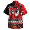 St. George Illawarra Dragons Hawaiian Shirt NAIDOC Week 50 Years Of Deadly Indigenous Pattern