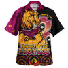 Brisbane Broncos Hawaiian Shirt NAIDOC Week 50 Years Of Deadly Indigenous Pattern