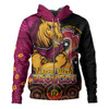 Brisbane Broncos Hoodie NAIDOC Week 50 Years Of Deadly Indigenous Pattern