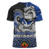 Canterbury-Bankstown Bulldogs T-Shirt NAIDOC Week 50 Years Of Deadly Indigenous Pattern