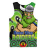 Canberra Raiders Men Singlet NAIDOC Week 50 Years Of Deadly Indigenous Pattern