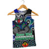 New Zealand Warriors Men Singlet NAIDOC Week 50 Years Of Deadly Indigenous Pattern