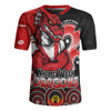 St. George Illawarra Dragons Rugby Jersey NAIDOC Week 50 Years Of Deadly Indigenous Pattern