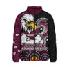Manly Warringah Sea Eagles Padded Jacket NAIDOC Week 50 Years Of Deadly Indigenous Pattern