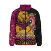 Brisbane Broncos Padded Jacket NAIDOC Week 50 Years Of Deadly Indigenous Pattern