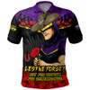 Melbourne Storm Polo Shirt ANZAC Day Red Poppy And Brave Hearts Remembrance