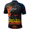 Adelaide Crows Polo Shirt NAIDOC Week Aboriginal Culture And Spirit Of Pride Design