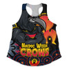 Adelaide Crows Women Racerback Singlet NAIDOC Week Aboriginal Culture And Spirit Of Pride Design