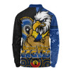West Coast Eagles Long Sleeve Polo Shirt NAIDOC Week Aboriginal Culture And Spirit Of Pride Design