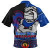 Western Bulldogs Zip Polo Shirt NAIDOC Week Aboriginal Culture And Spirit Of Pride Design