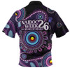Indigenous Australian Aboriginal Zip Polo Shirt Naidoc Week 2026 50 Years Of Deadly Circle Of Memory Pathways