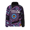 Indigenous Australian Aboriginal Padded Jacket Naidoc Week 2026 50 Years Of Deadly Circle Of Memory Pathways