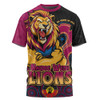 Brisbane Lions T-Shirt NAIDOC Week Aboriginal Culture And Spirit Of Pride Design