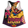 Brisbane Lions Women Racerback Singlet NAIDOC Week Aboriginal Culture And Spirit Of Pride Design