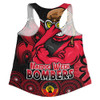 Essendon Women Racerback Singlet NAIDOC Week Aboriginal Culture And Spirit Of Pride Design