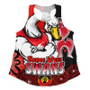 Sydney Swans Women Racerback Singlet NAIDOC Week Aboriginal Culture And Spirit Of Pride Design