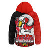 Sydney Swans Hooded Padded Jacket NAIDOC Week Aboriginal Culture And Spirit Of Pride Design