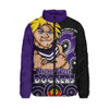 Fremantle Padded Jacket NAIDOC Week Aboriginal Culture And Spirit Of Pride Design