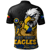 West Coast Eagles Polo Shirt Naidoc Week Aboriginal Spirit Power Through Generations