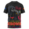 Adelaide Crows T-Shirt Naidoc Week Aboriginal Spirit Power Through Generations