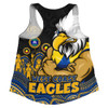 West Coast Eagles Women Racerback Singlet Naidoc Week Aboriginal Spirit Power Through Generations