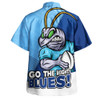 New South Wales Blues Hawaiian Shirt Battle Forged Origin Strength