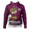 Queensland Maroons Hoodie Battle Forged Origin Strength