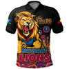 Brisbane Lions Polo Shirt Naidoc Week Aboriginal Spirit Power Through Generations