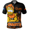 GWS GIANTS Polo Shirt Naidoc Week Aboriginal Spirit Power Through Generations