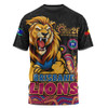 Brisbane Lions T-Shirt Naidoc Week Aboriginal Spirit Power Through Generations