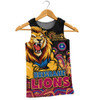 Brisbane Lions Men Singlet Naidoc Week Aboriginal Spirit Power Through Generations