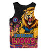 Brisbane Lions Men Singlet Naidoc Week Aboriginal Spirit Power Through Generations