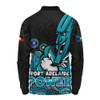 Port Adelaide Long Sleeve Polo Shirt Naidoc Week Aboriginal Spirit Power Through Generations