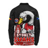 Sydney Swans Long Sleeve Polo Shirt Naidoc Week Aboriginal Spirit Power Through Generations