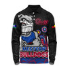 Western Bulldogs Long Sleeve Polo Shirt Naidoc Week Aboriginal Spirit Power Through Generations