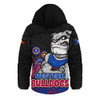 Western Bulldogs Hooded Padded Jacket Naidoc Week Aboriginal Spirit Power Through Generations