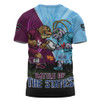 New South Wales Blues T-Shirt Origin Showdown NSW Vs QLD Game Day Power Rise