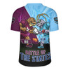 New South Wales Blues Rugby Jersey Origin Showdown NSW Vs QLD Game Day Power Rise