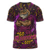 Queensland Maroons T-Shirt State Warrior Spirit Power Rise