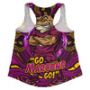 Queensland Maroons Women Racerback Singlet State Warrior Spirit Power Rise