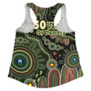 Indigenous Australian Aboriginal Women Racerback Singlet NAIDOC Week Sacred Aboriginal Tracks Of Country Spirit